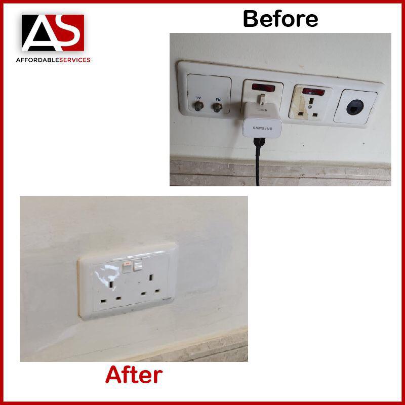 Power Socket Replacement Affordable Services Pte Ltd